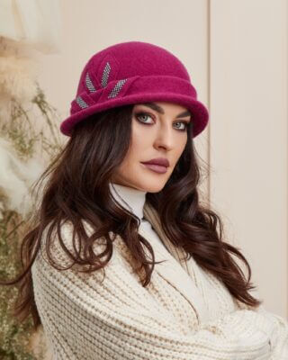 Caciula de dama stil palarie Aida 2