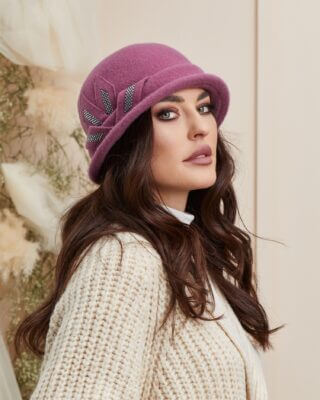 Caciula de dama stil palarie Aida 3