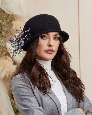 Caciula de dama stil palarie eleganta Alida