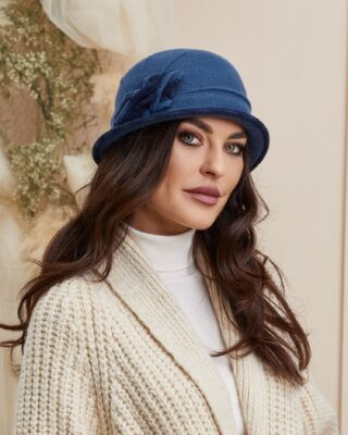 Caciula de dama stil palarie Aziza