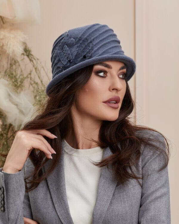 Caciula de dama stil palarie Elora 1