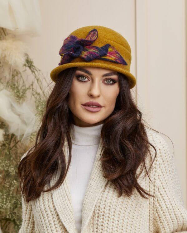 Caciula de dama stil palarie Hanna 3