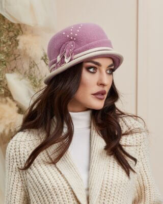 Caciula de dama stil palarie Matilda 1