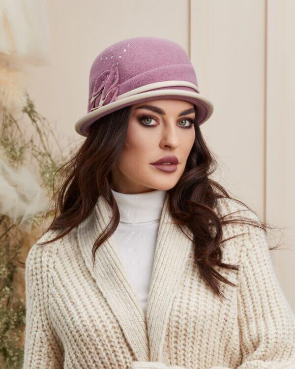 Caciula de dama stil palarie Matilda 2