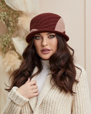 Caciula de dama stil palarie Sarah 1