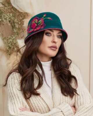 Caciula de dama stil palarie Sisi 1