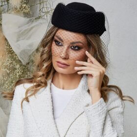 Toca eleganta de dama Grace