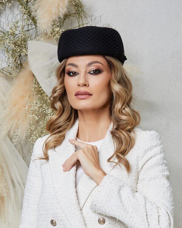 Toca eleganta de dama Grace