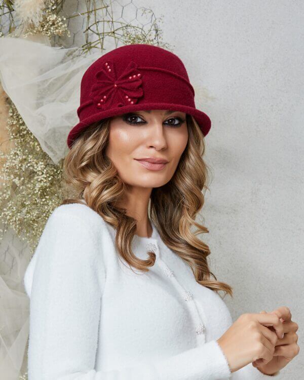 Caciula de dama stil palarie Lisabona 2