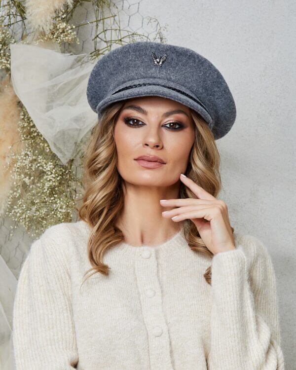 Bereta de dama cu cozoroc Novia 7