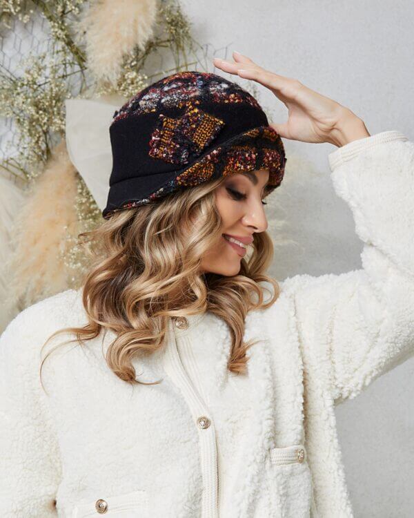 Palarie de dama stil bucket Raisa 2