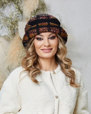 Palarie de dama stil bucket Raisa 2