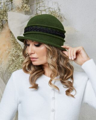 Caciula de dama stil palarie Sanziana 2