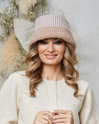 Palarie de dama stil bucket Veronica 3